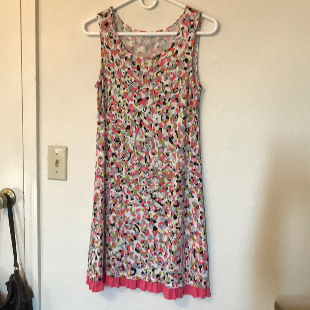 LOGO tunic tank with ruffle, size XS